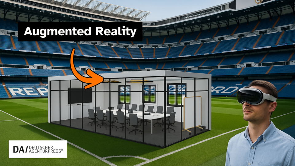 Fallbeispiel Zgoll: Wenn das Fußballstadion zum Augmented Reality-Showroom wird